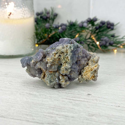 Natural Grape Agate Specimen