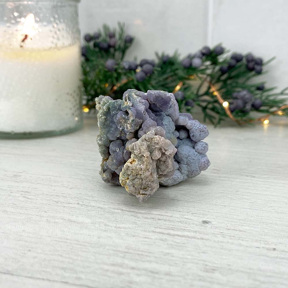 Natural Grape Agate Specimen