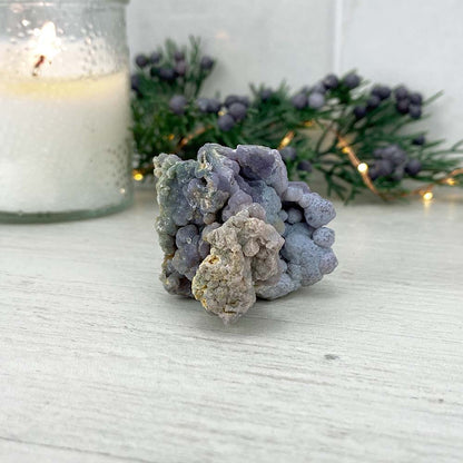 Natural Grape Agate Specimen