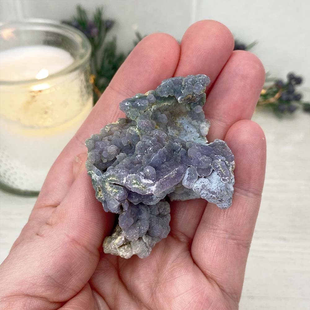 Natural Grape Agate Specimen