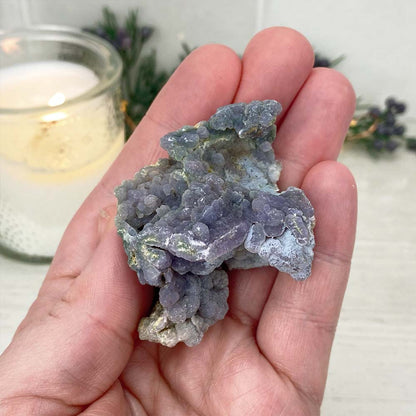 Natural Grape Agate Specimen