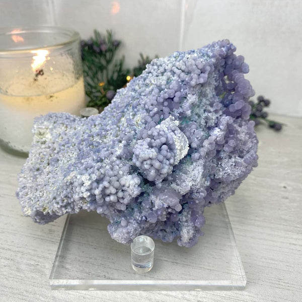 Natural Grape Agate Specimen