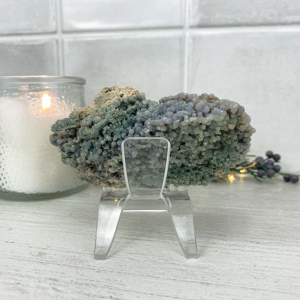 Natural Grape Agate Specimen