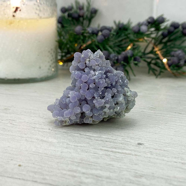 Natural Grape Agate Specimen