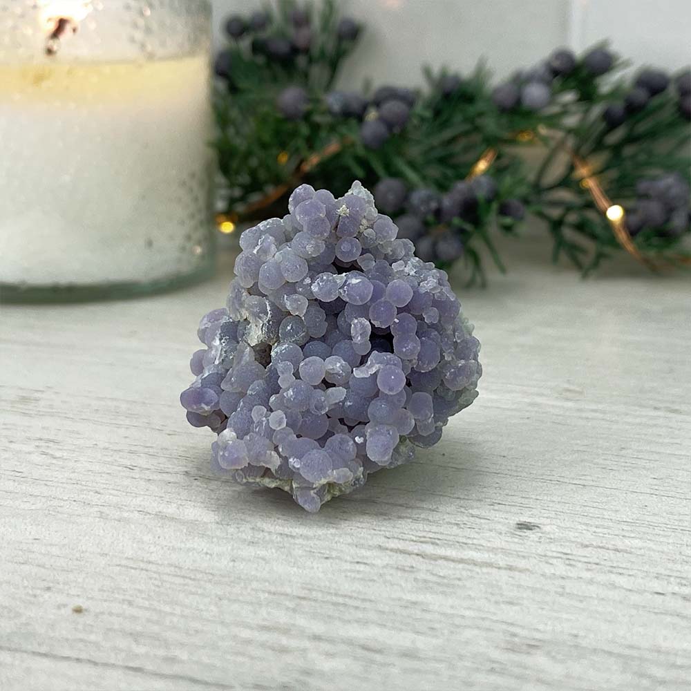 Natural Grape Agate Specimen