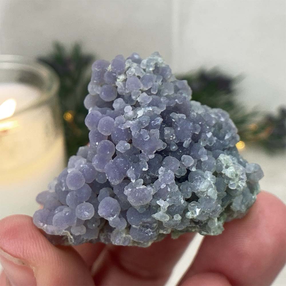 Natural Grape Agate Specimen