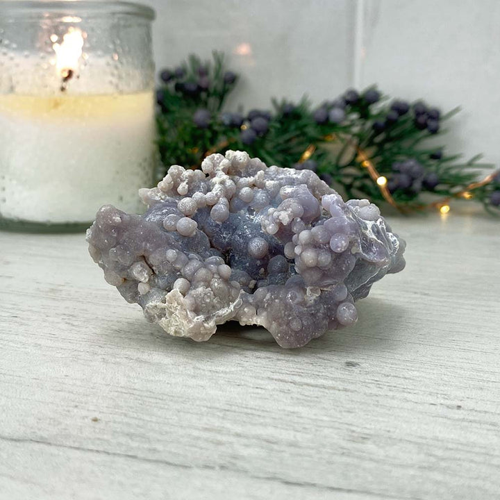 Natural Grape Agate Specimen