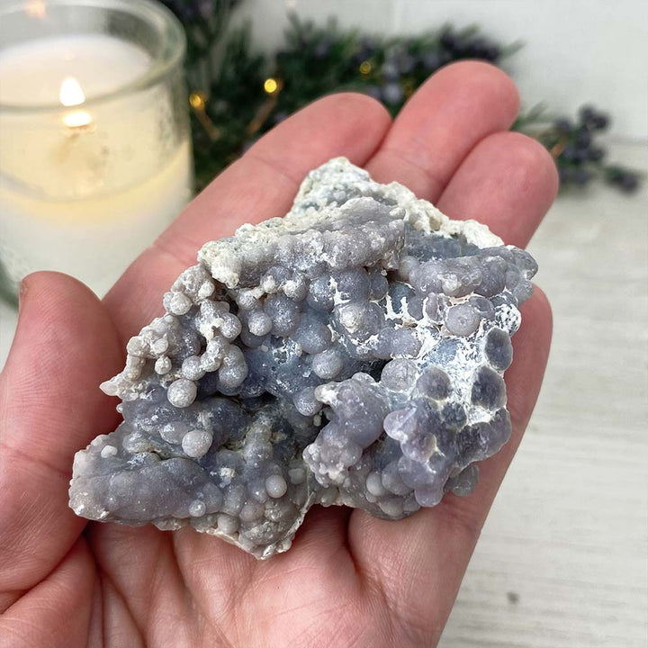 Natural Grape Agate Specimen