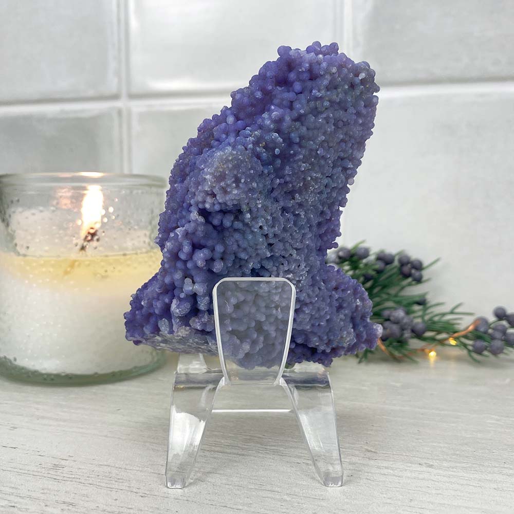 Natural Grape Agate Specimen
