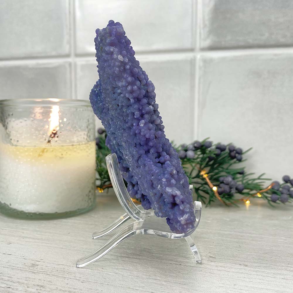 Natural Grape Agate Specimen
