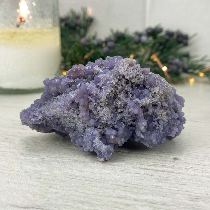 Natural Grape Agate Specimen