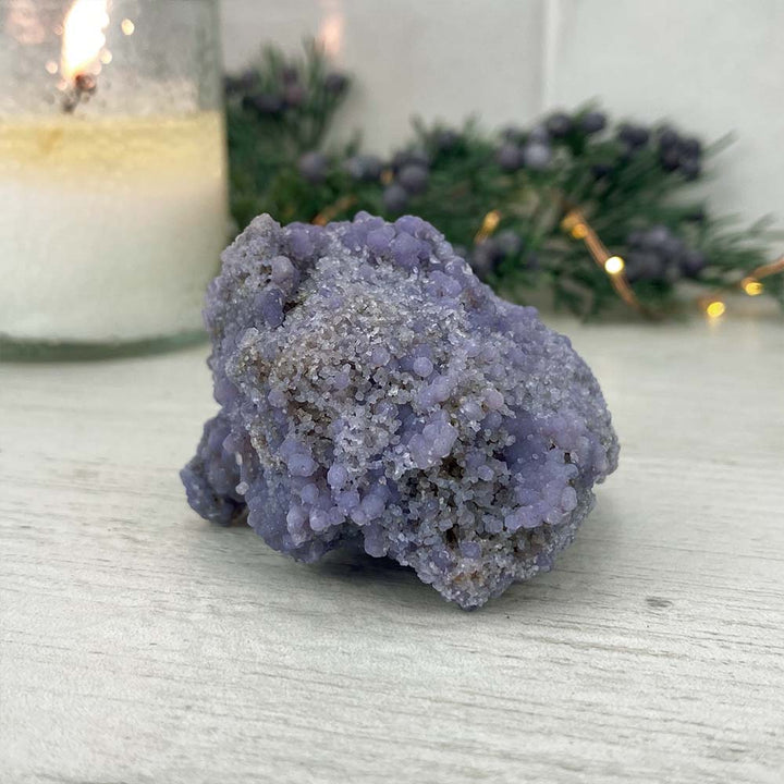 Natural Grape Agate Specimen