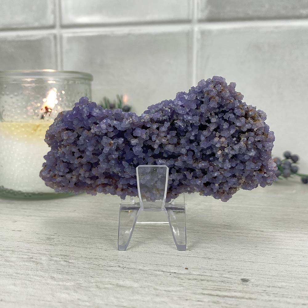 Natural Grape Agate Specimen