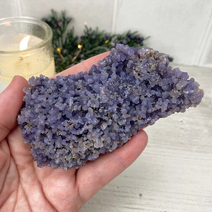 Natural Grape Agate Specimen