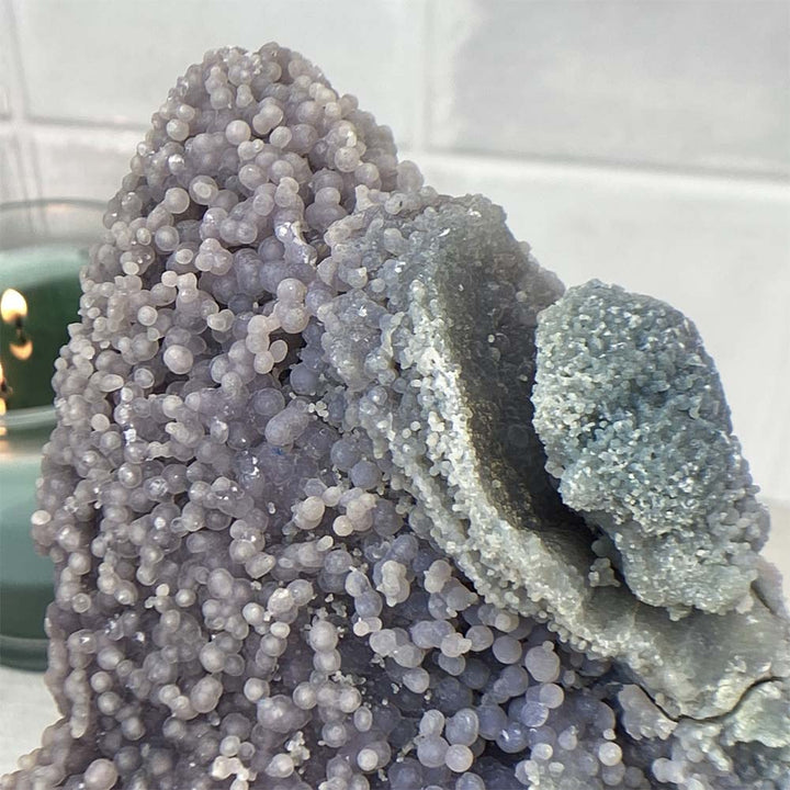 Natural Purple Grape Agate Specimen