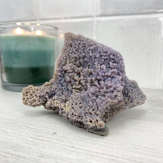 Natural Purple Grape Agate Specimen