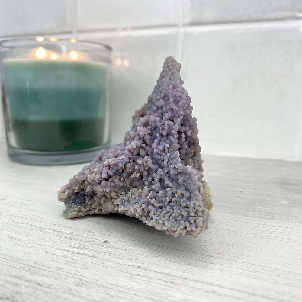 Natural Purple Grape Agate Specimen