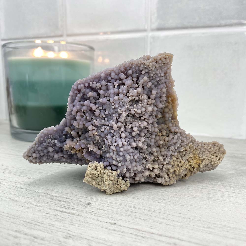 Natural Purple Grape Agate Specimen