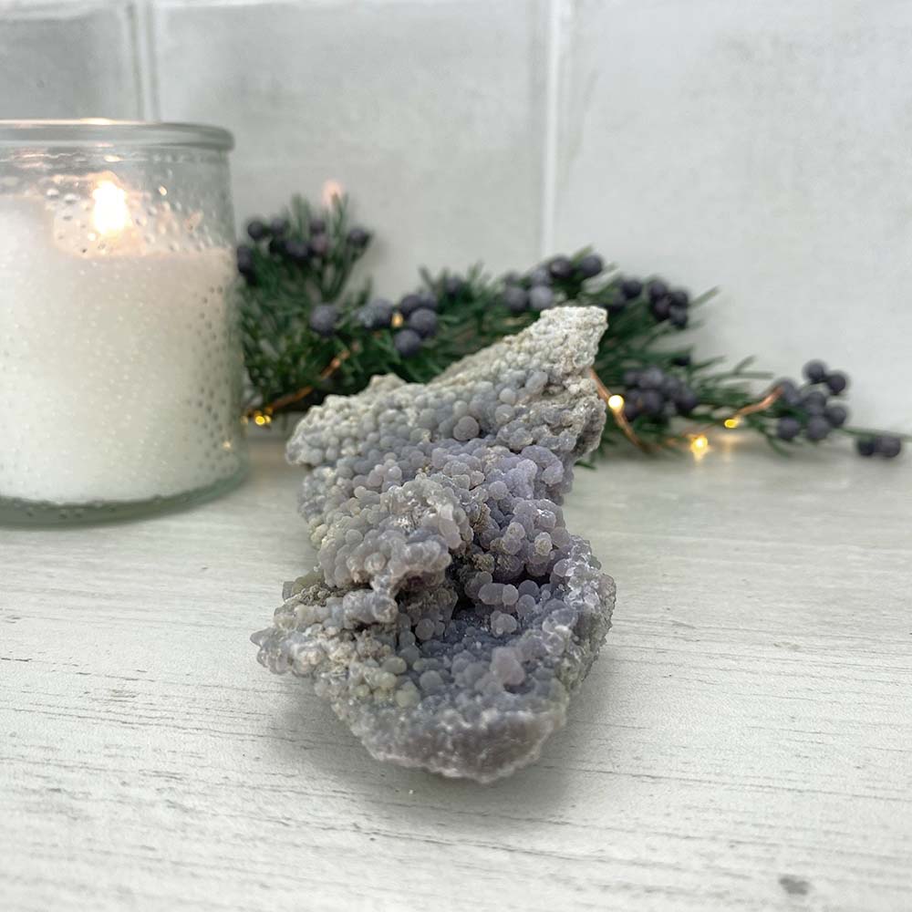 Natural Grape Agate Specimen