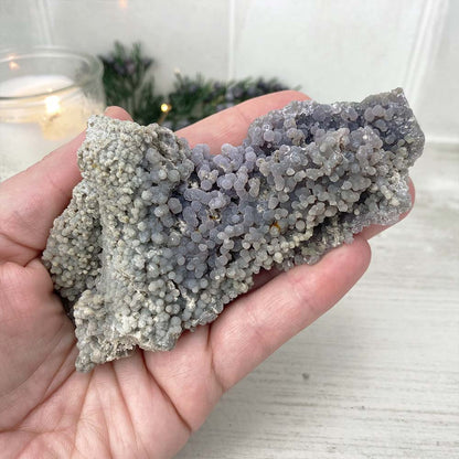 Natural Grape Agate Specimen
