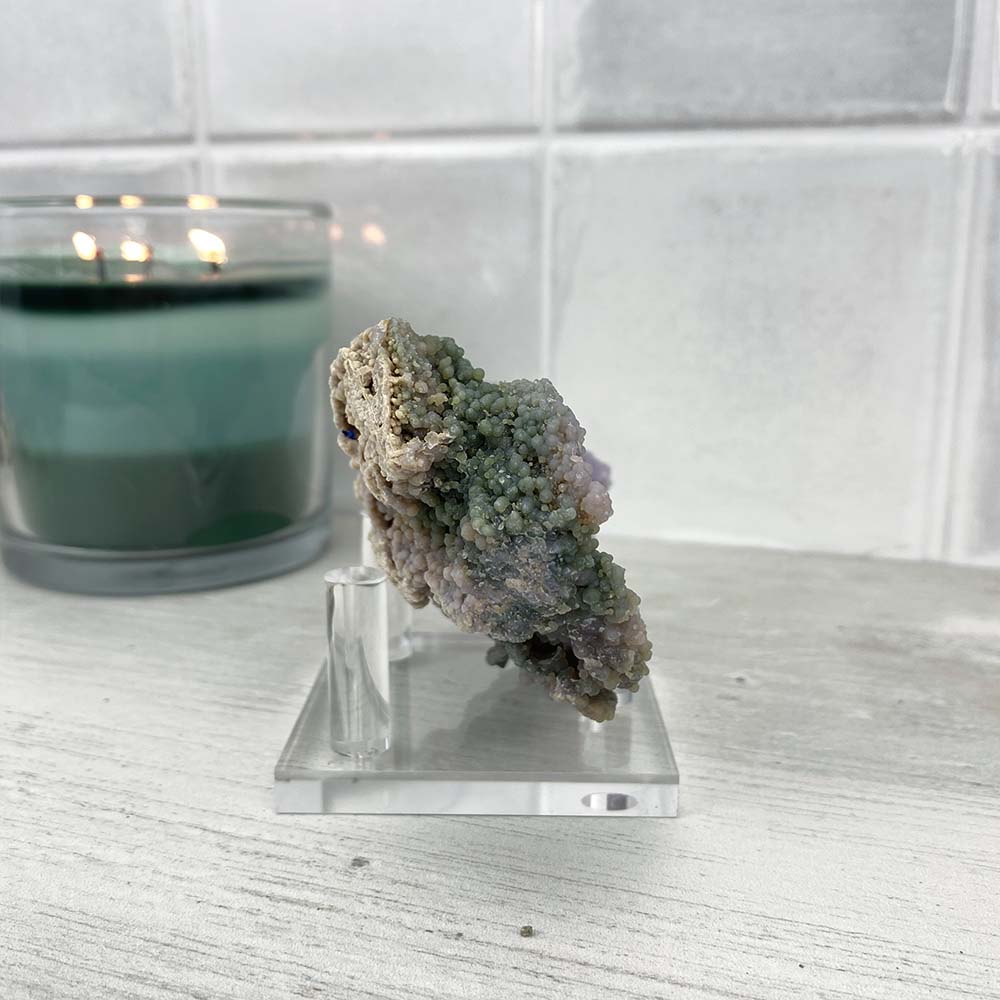 Natural Purple Grape Agate Specimen