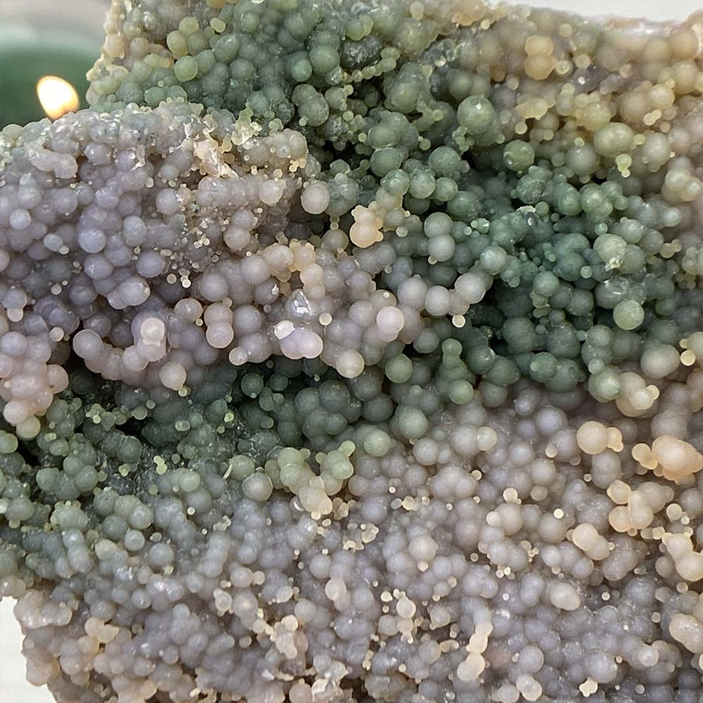 Natural Purple Grape Agate Specimen