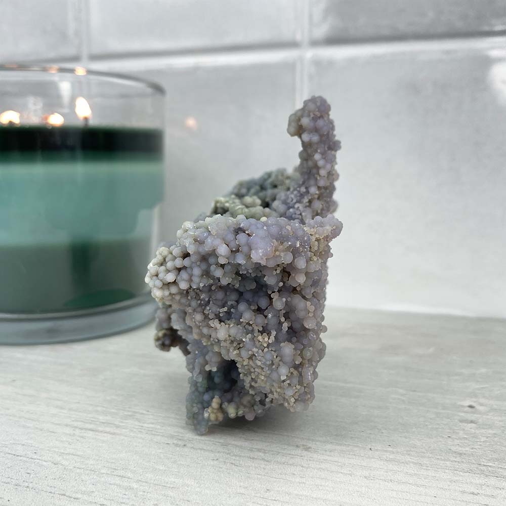 Natural Purple Grape Agate Specimen