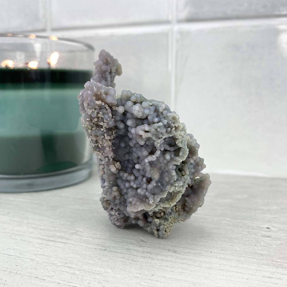 Natural Purple Grape Agate Specimen