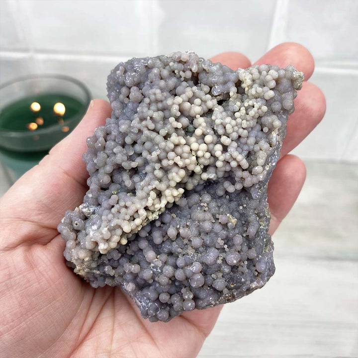 Natural Purple Grape Agate Specimen