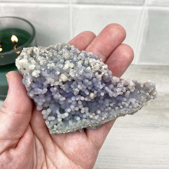 Natural Purple Grape Agate Specimen