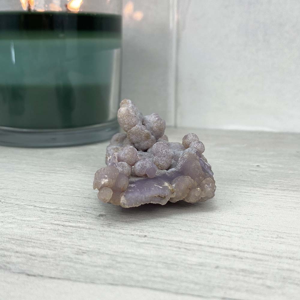 Natural Grape Agate Specimen from Madagascar
