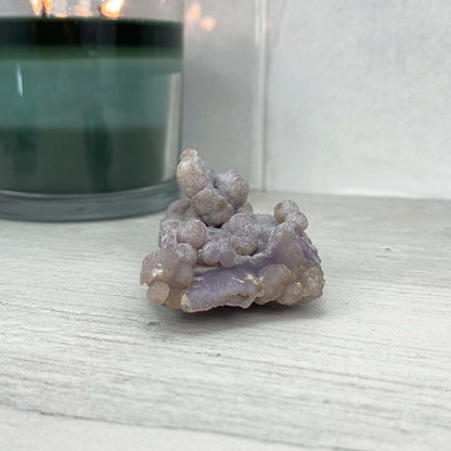 Natural Grape Agate Specimen from Madagascar