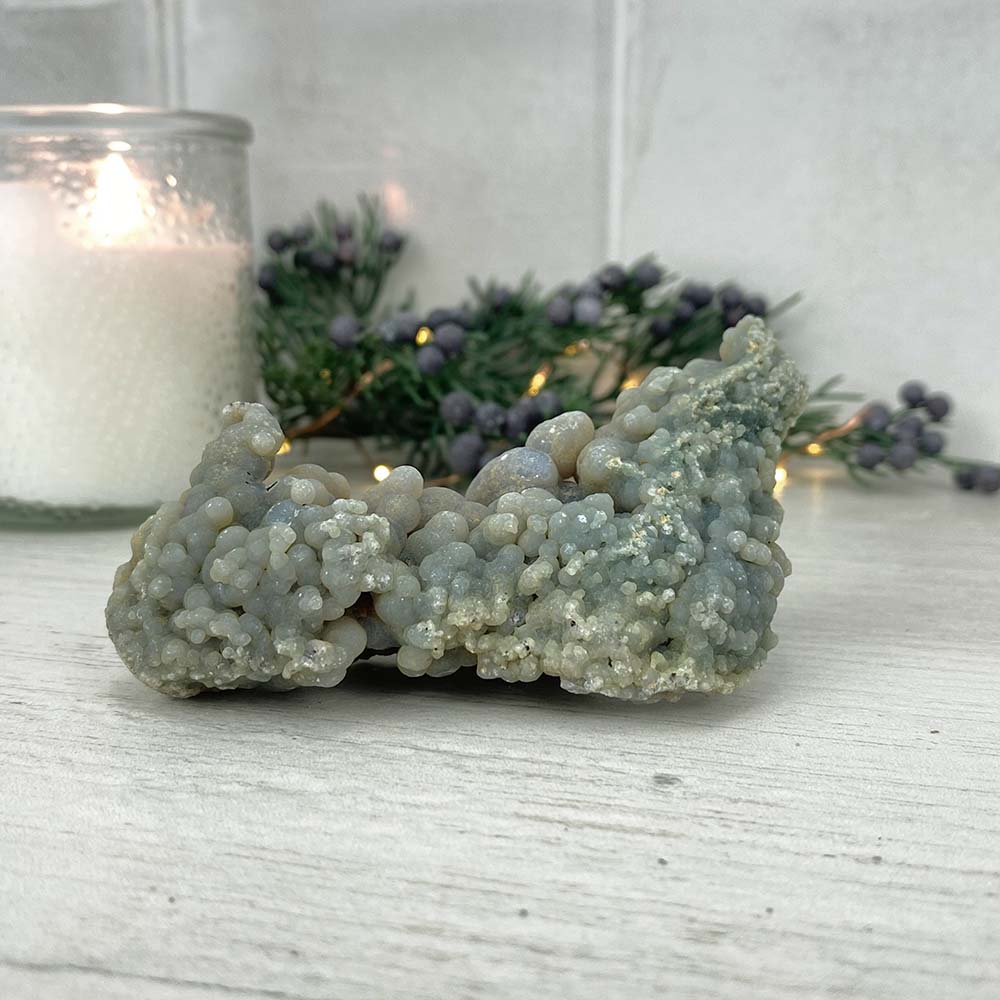 Natural Grape Agate Specimen