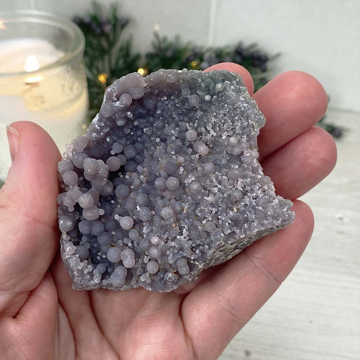 Natural Grape Agate Specimen