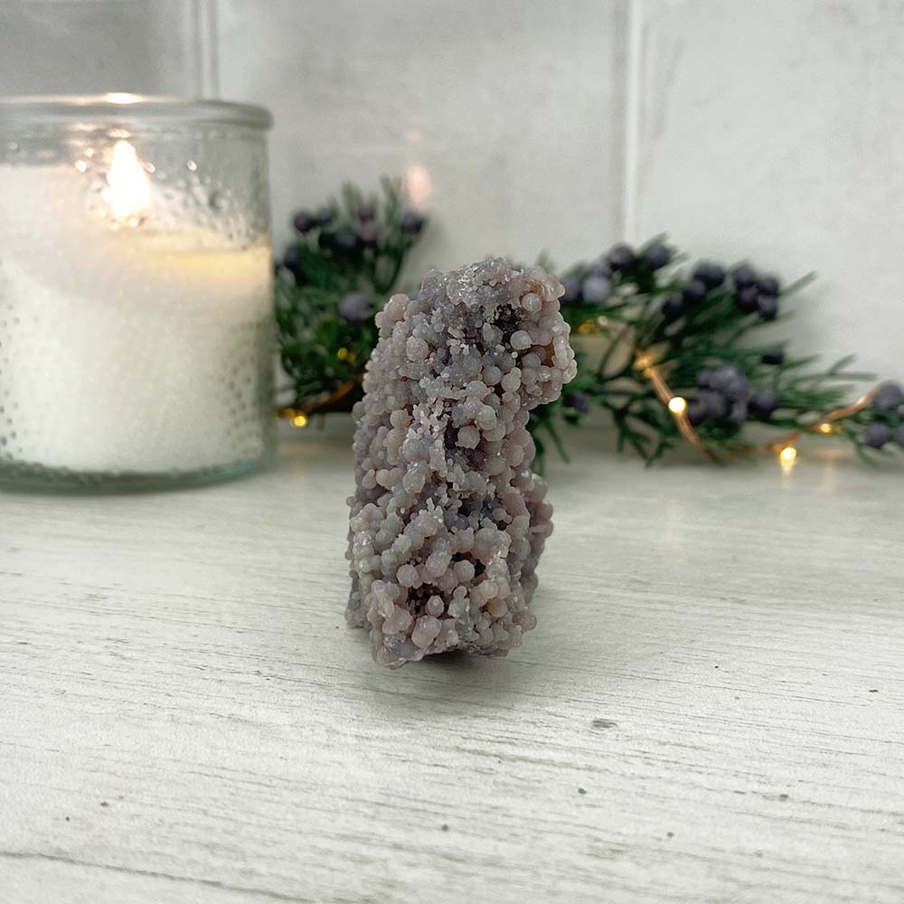 Natural Grape Agate Specimen