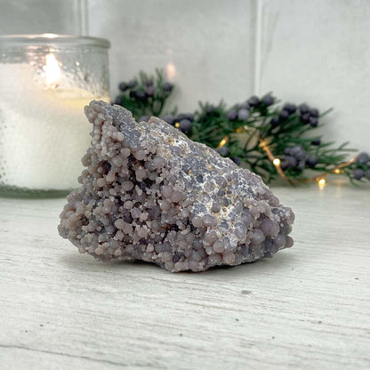 Natural Grape Agate Specimen
