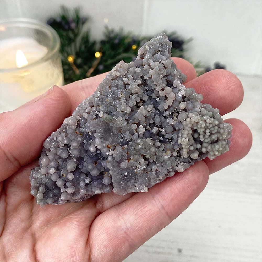 Natural Grape Agate Specimen