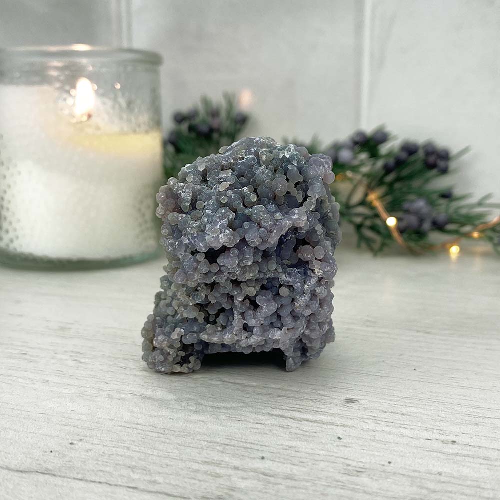 Natural Grape Agate Specimen