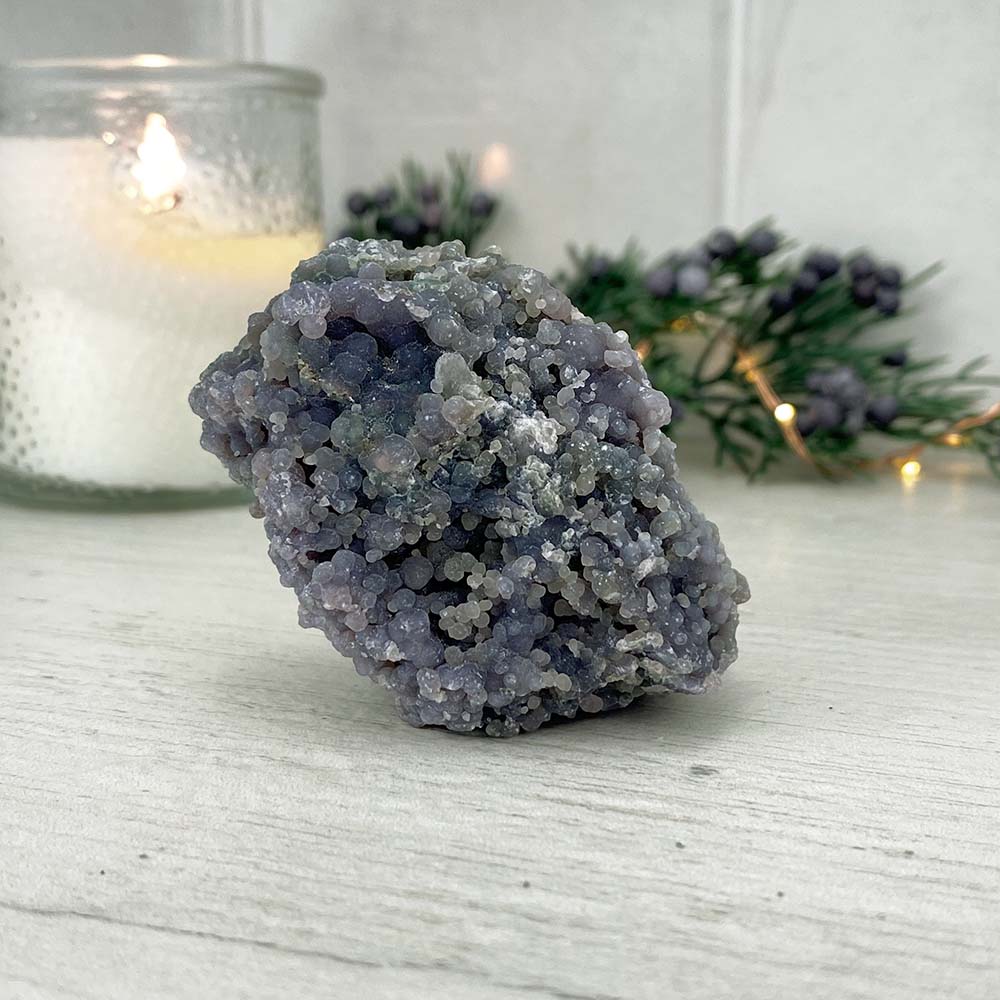 Natural Grape Agate Specimen