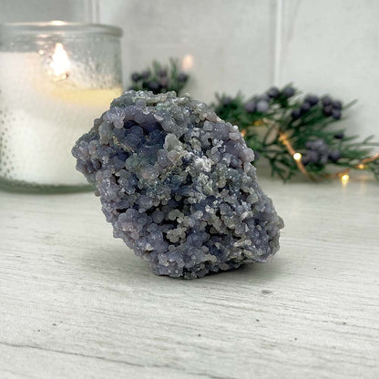 Natural Grape Agate Specimen