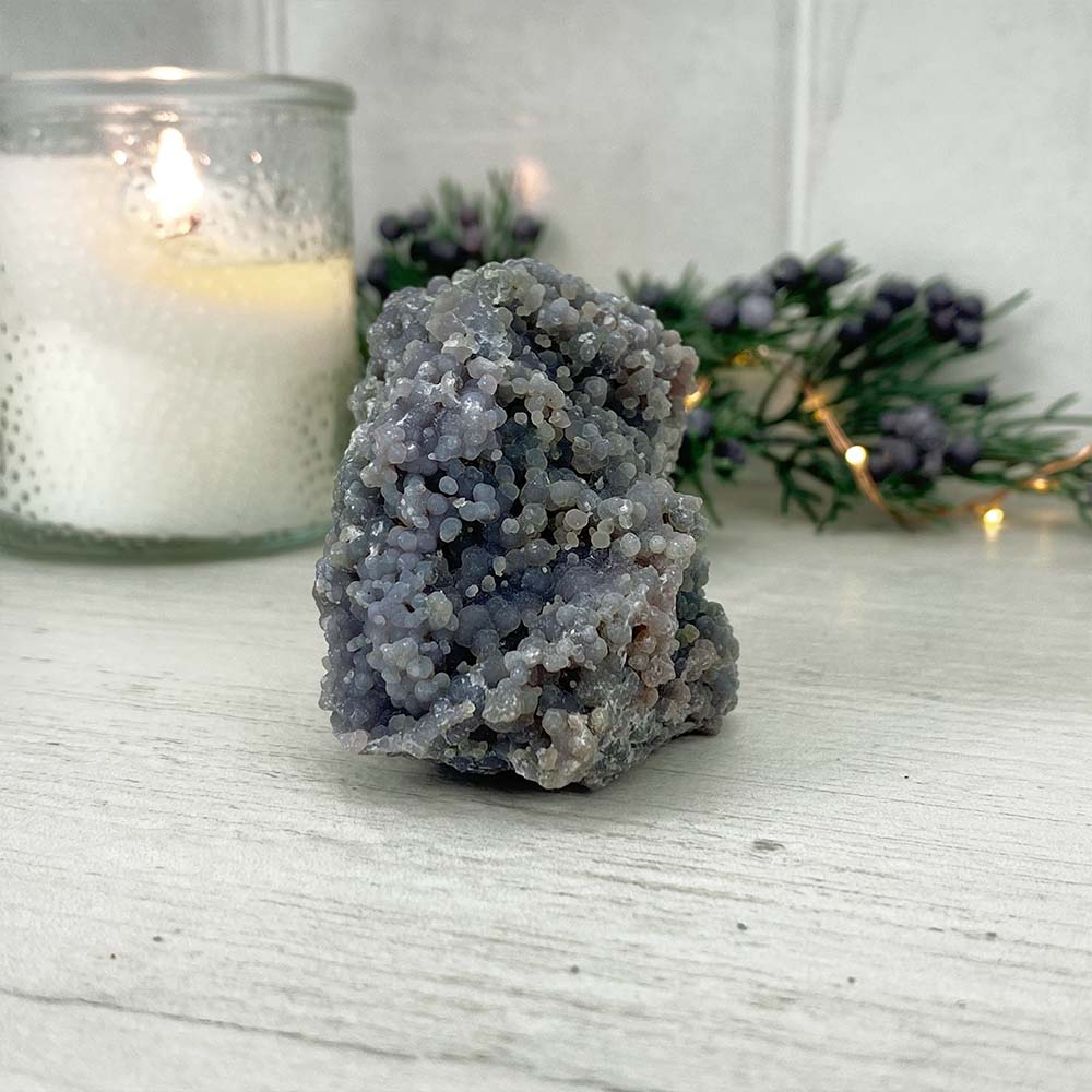 Natural Grape Agate Specimen
