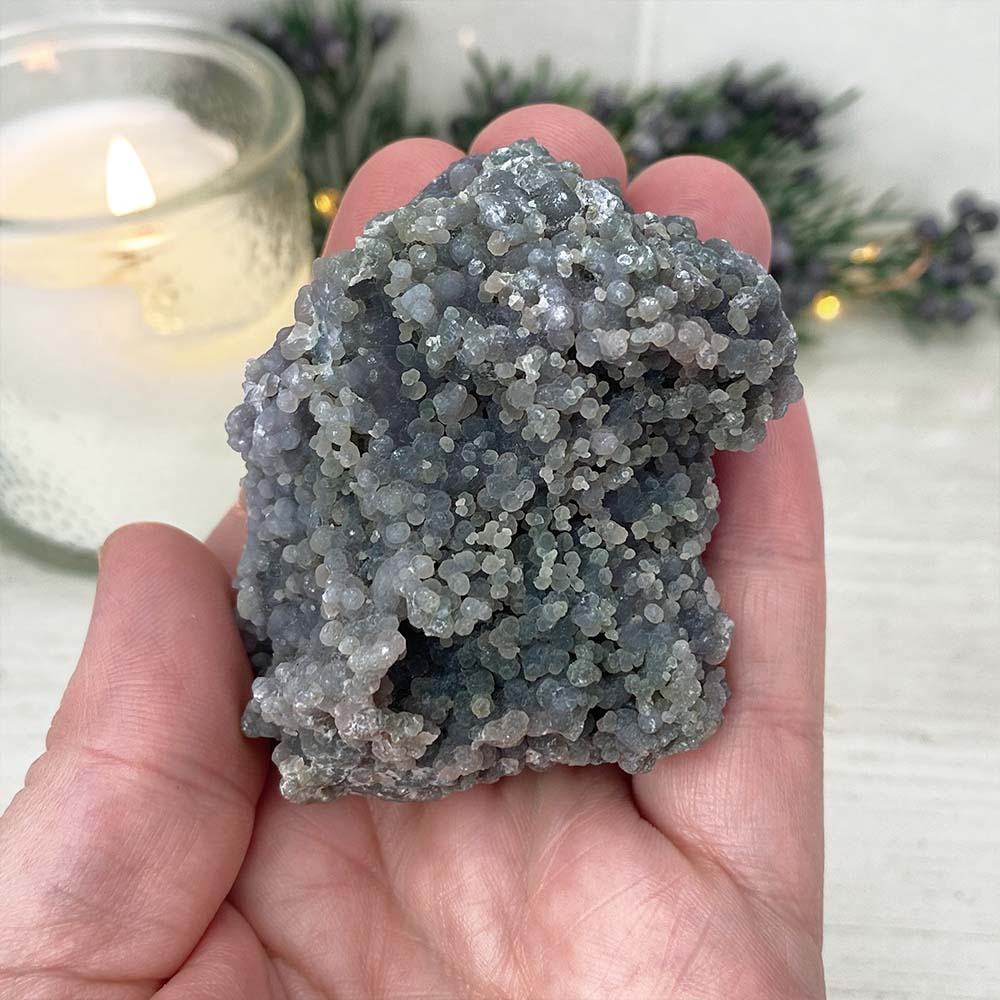 Natural Grape Agate Specimen