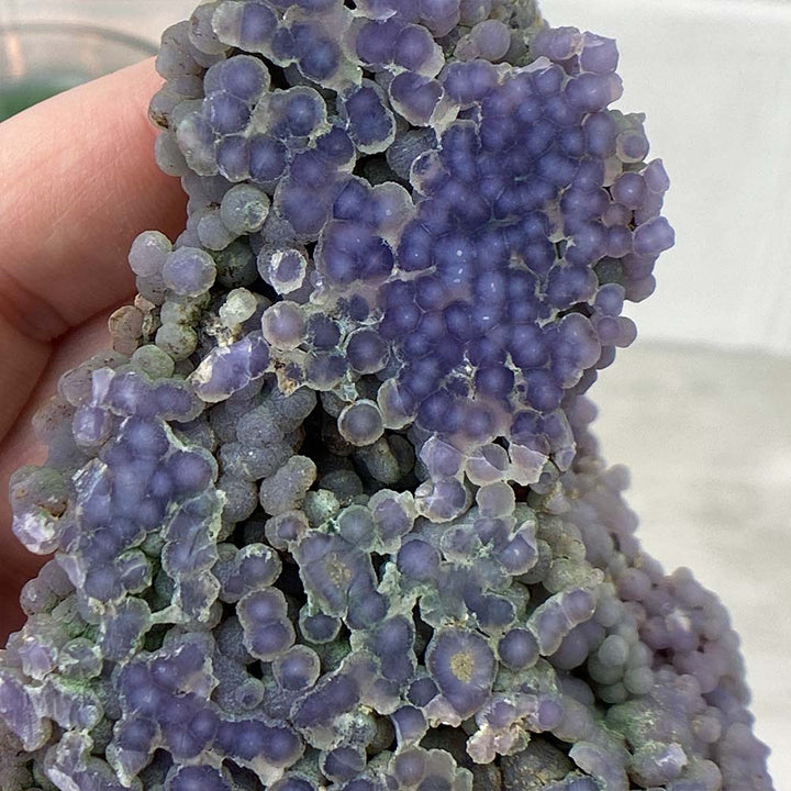 Natural Purple Grape Agate Tower