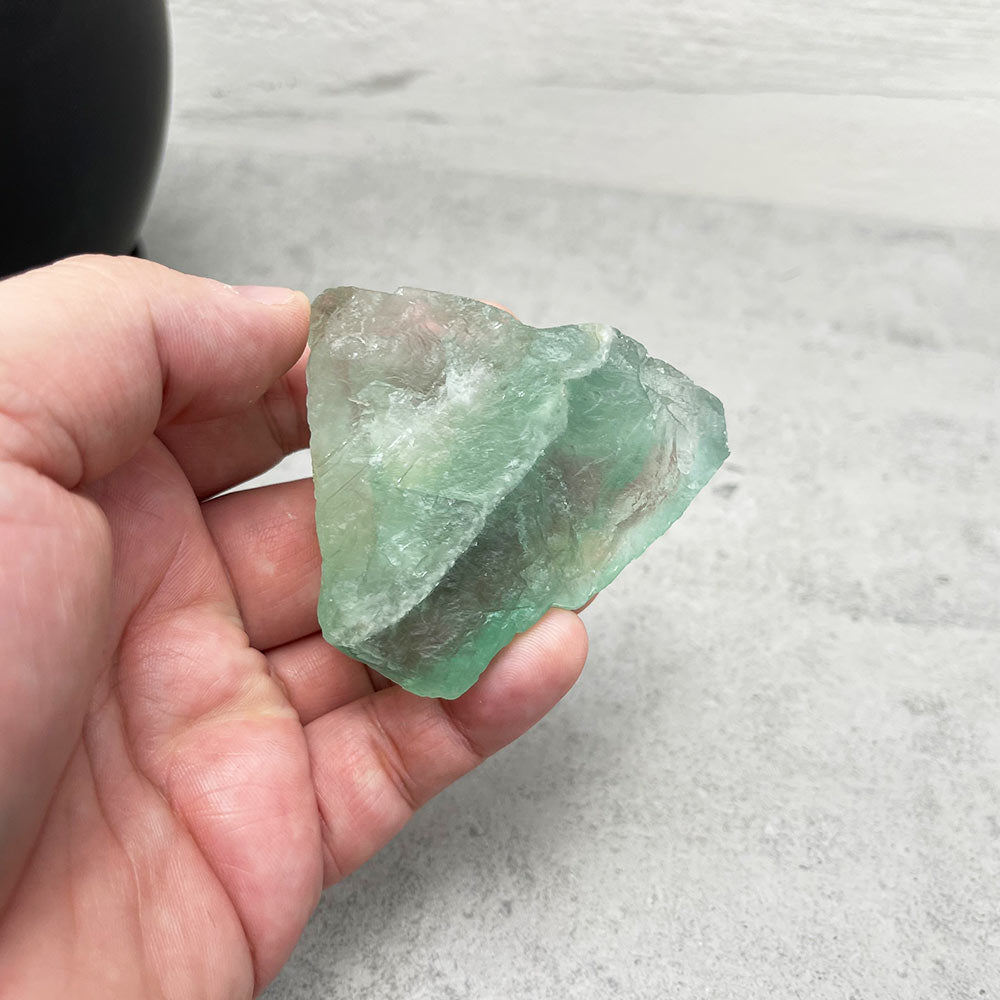 Natural Green Fluorite Rough Stones