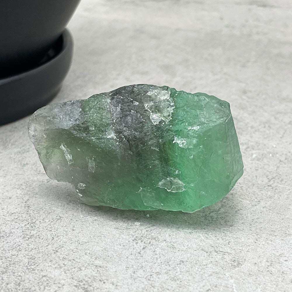 Natural Green Fluorite Rough Stones
