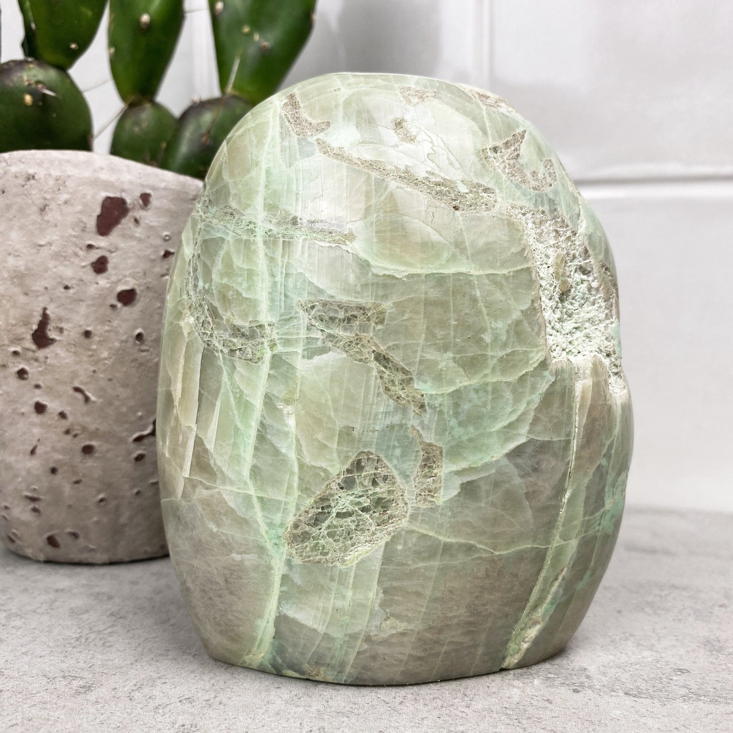 green moonstone freeform