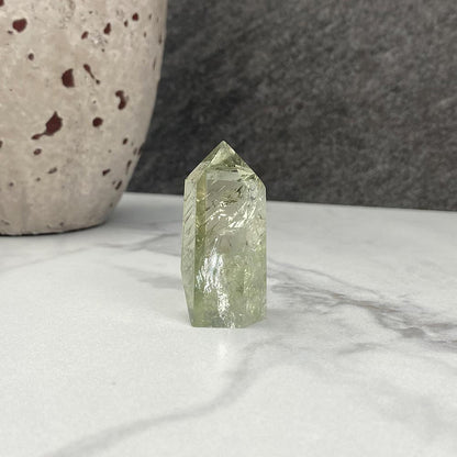 Polished Green Quartz Tower