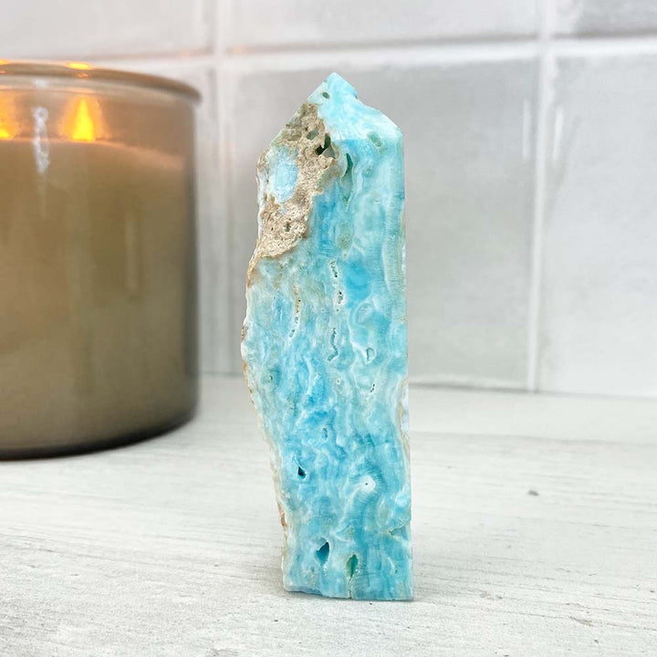 Polished Hemimorphite Tower