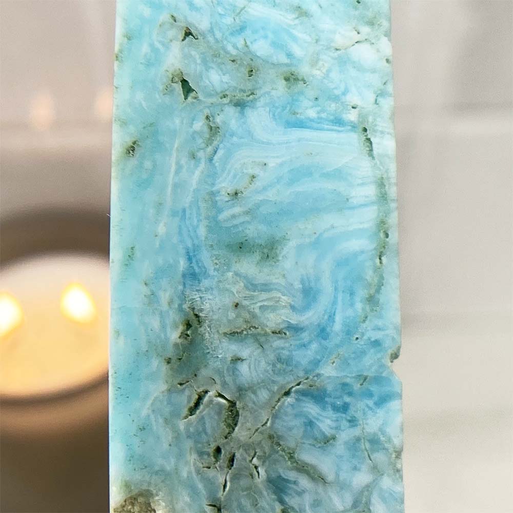 Polished Hemimorphite Tower