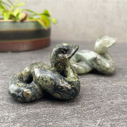 kambaba-jasper-and-labradorite-snake carving